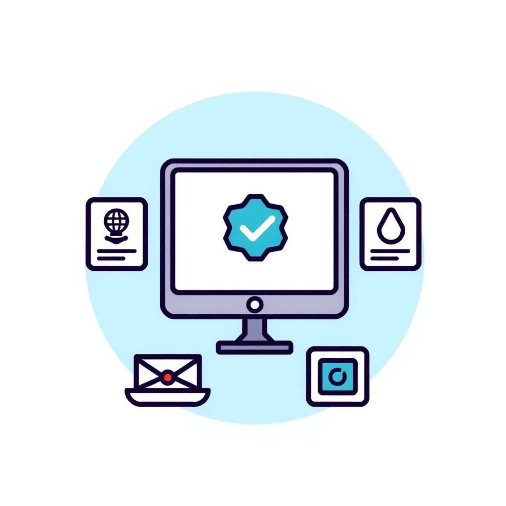 Icon representing web design services